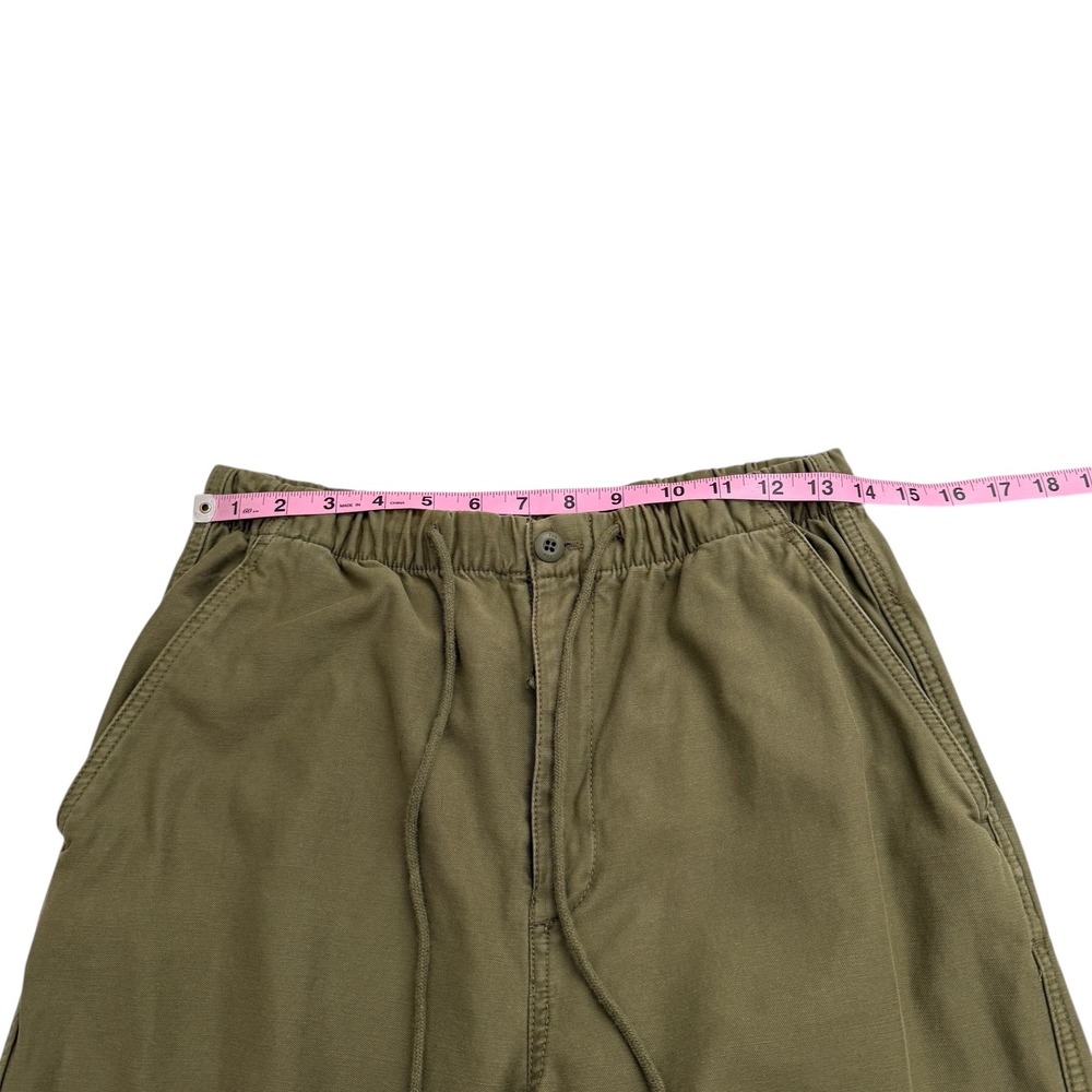 Aritzia | TNA | Olive Green Parachute Cargo Pants Drawstring Utility Size M - Picture 11 of 14